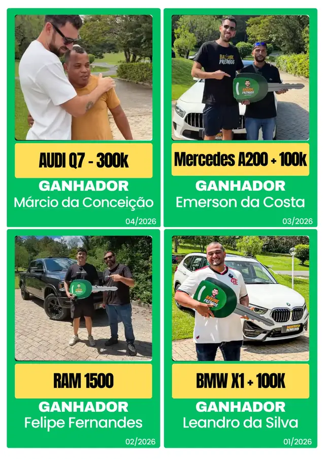 Ganhador Barone Prêmios 2